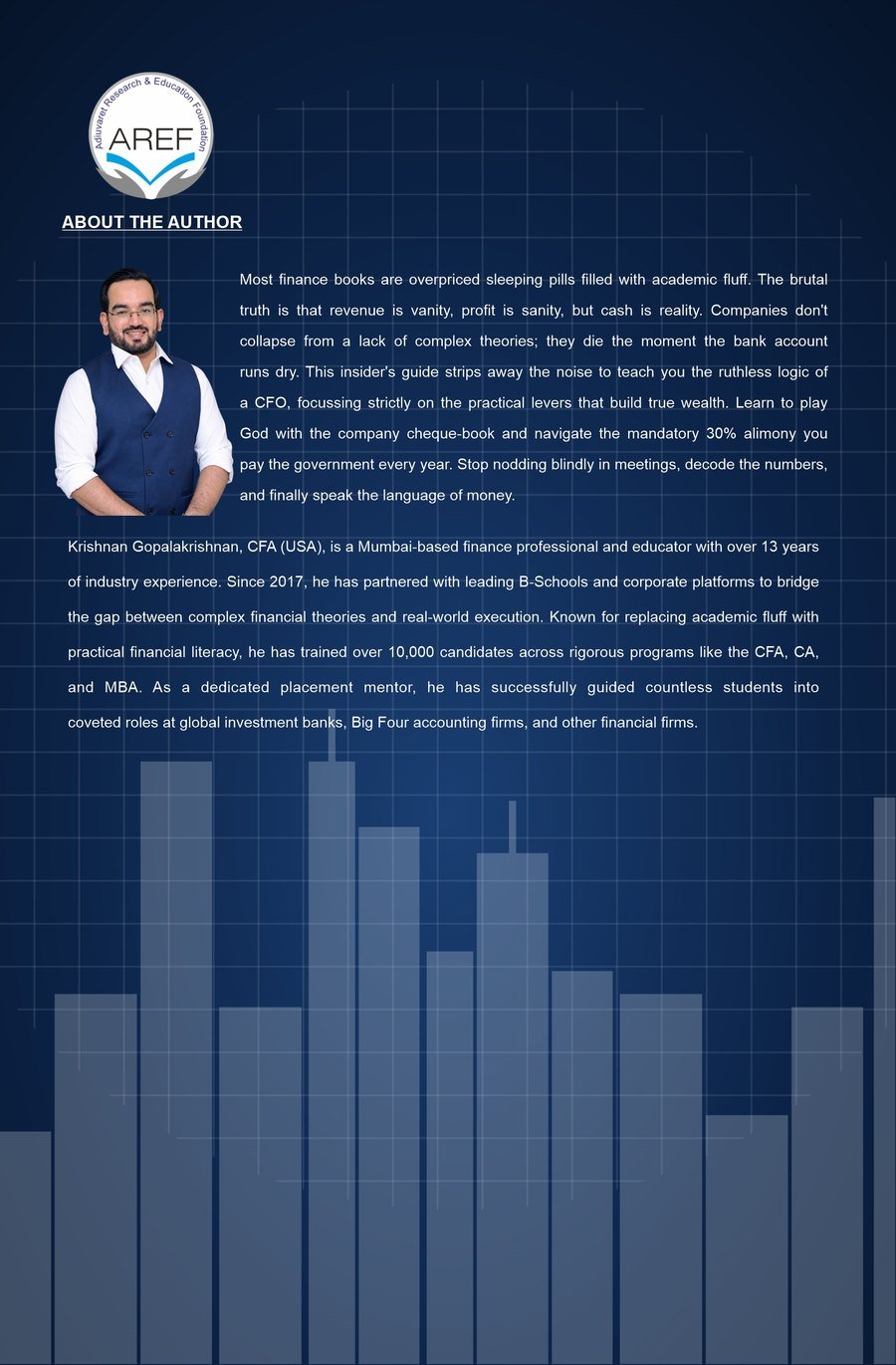 About the author - Krishnan Gopalakrishnan, CFA (USA)